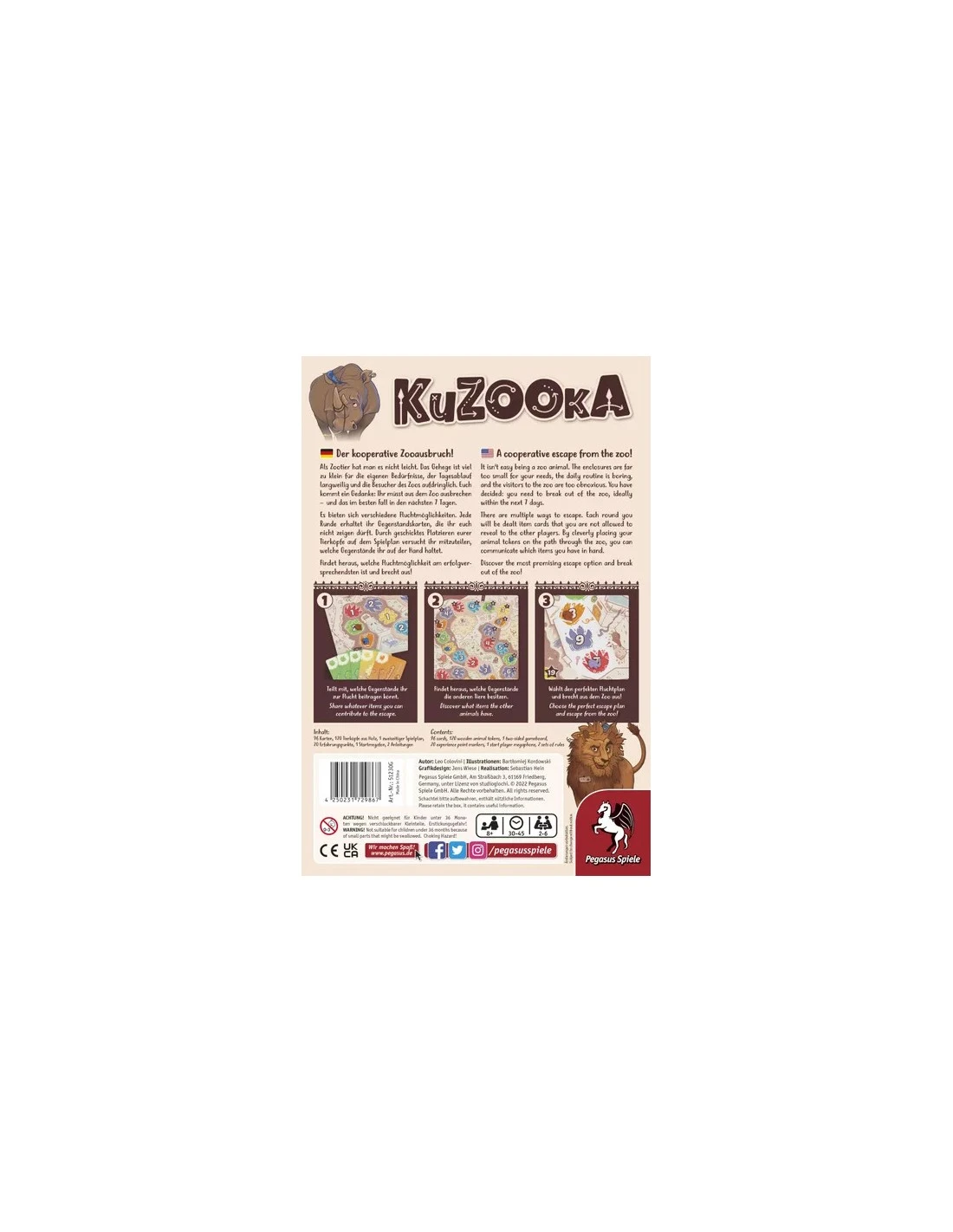 Pegasus Spiele KuZOOkA 2 Pegasus Spiele KuZOOkA - Afbeelding 2