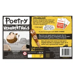 EXPLODING KITTENS Poetry For Neanderthals NL -Tafel Held Verkoop poetry for neanderthals nl 1